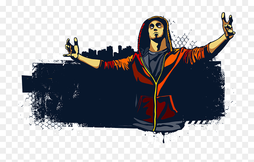Img - Graffiti Gangster, HD Png Download - rappers png