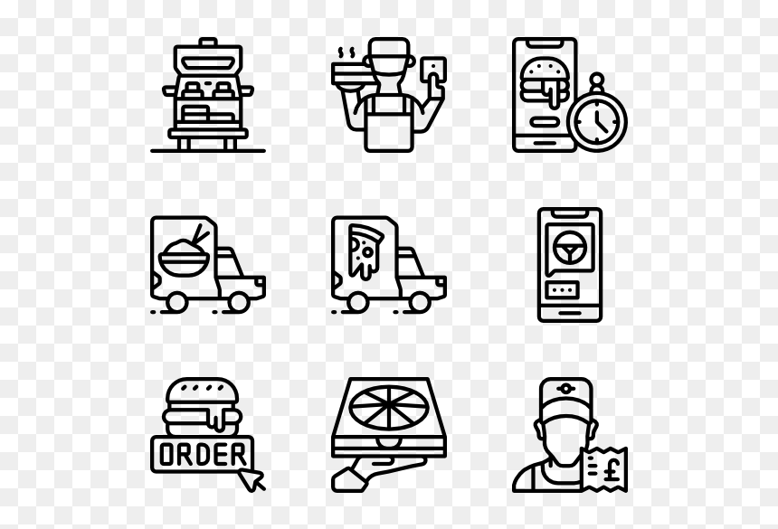 School Icons Vector Png, Transparent Png - fast shipping png
