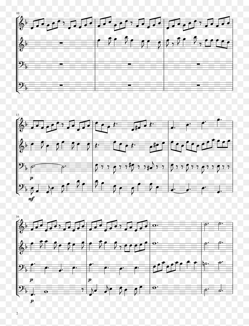 My Awkward Mariachi Band Music Sheet Music Composed - Music, HD Png Download - music band png