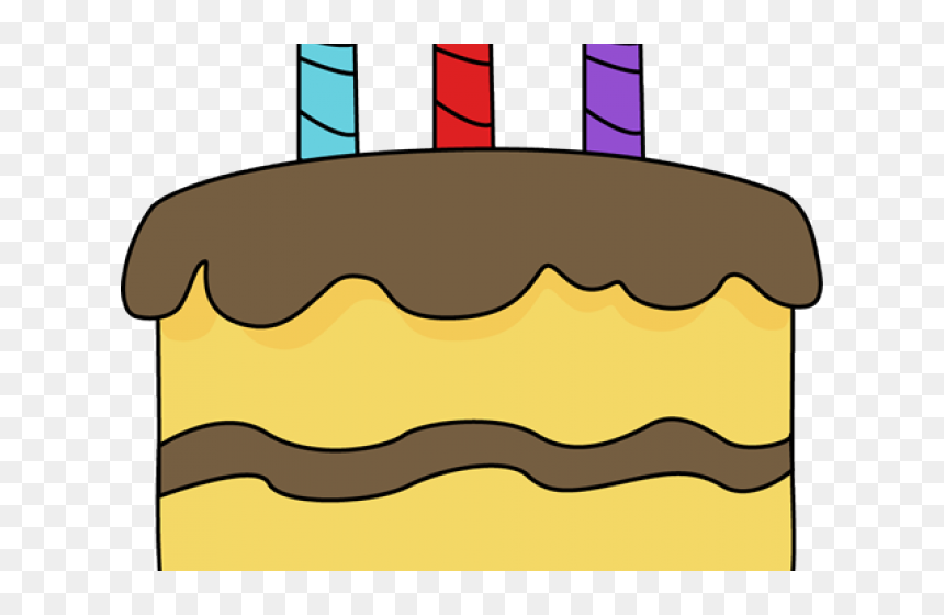 Birthday Cake Clipart Clip Art , Png Download - Bolo De Aniversario Com 6 Velas Para Atividedes Colorida, Transparent Png - birthday cake clipart png