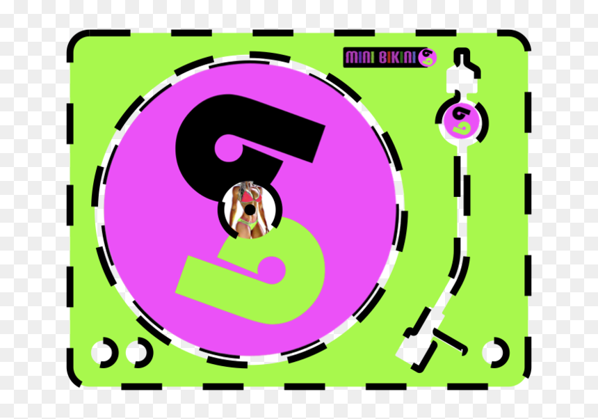 69 Music - 001 - Circle, HD Png Download - bikini girls png