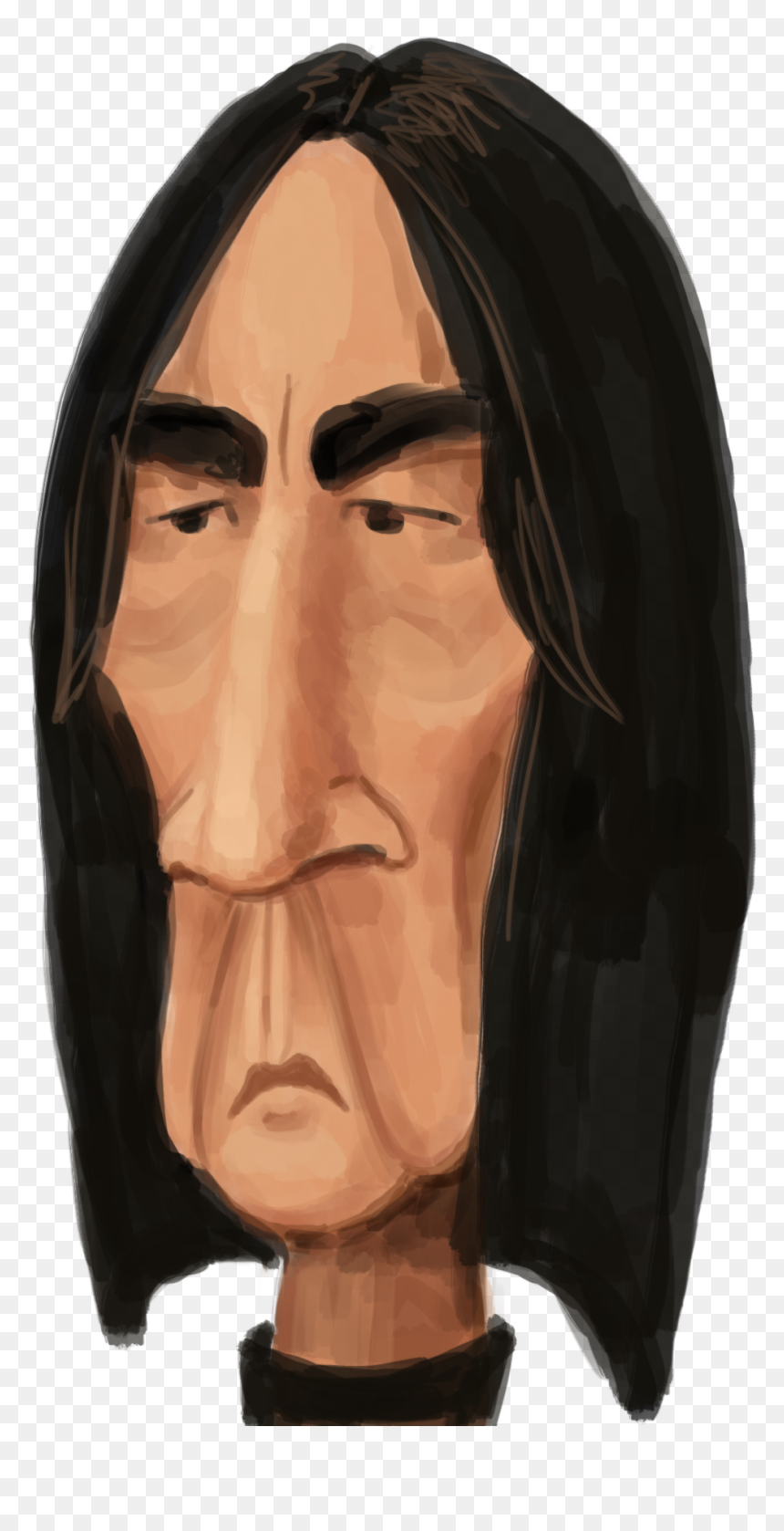 Bust , Png Download - Sketch, Transparent Png - snape png