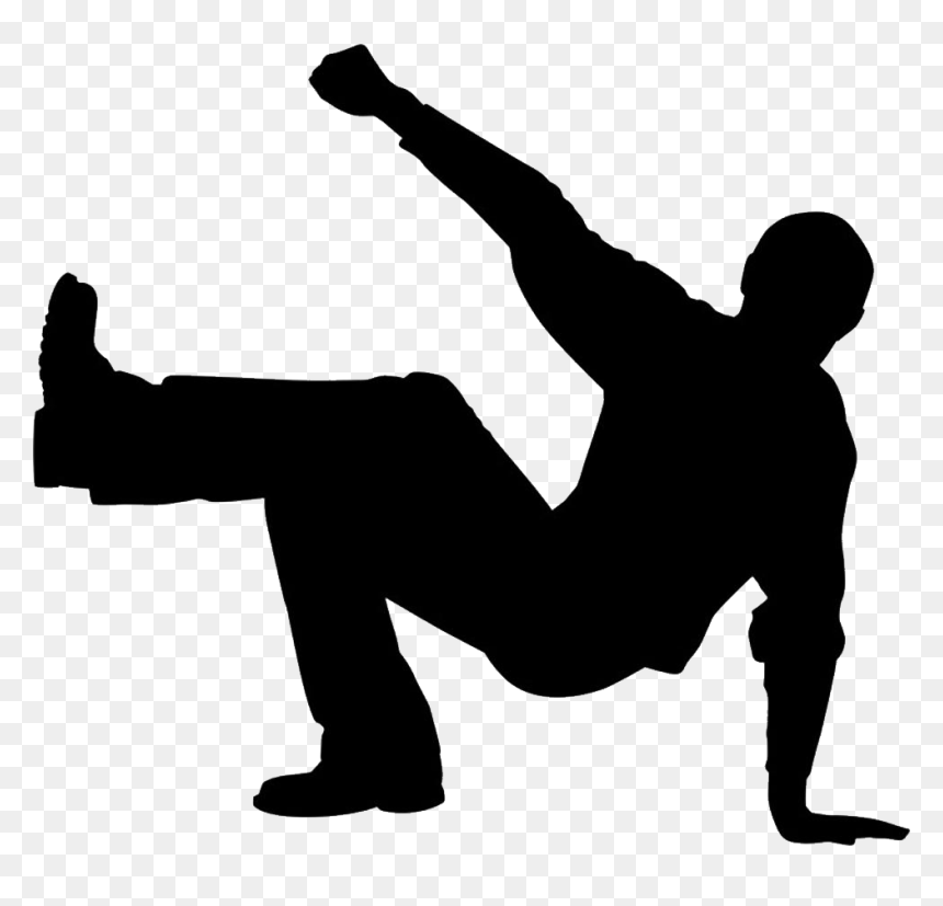 Break Dance Png, Hip Hop Png - Dancing Silhouette Break Dancing, Transparent Png - hip hop dancer silhouette png