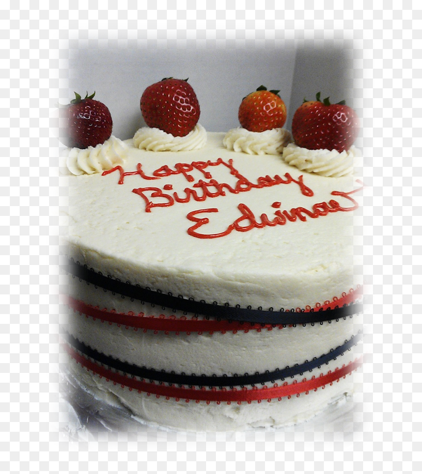 Another Birthday Cake Below Is A Red Velvet Cake, With - Birthday Cake, HD Png Download - birthday cake clipart png