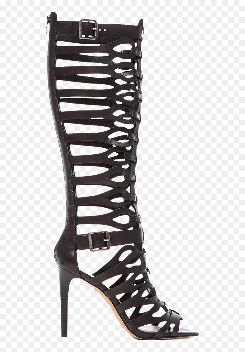 Vince Camuto Gladiator Boots, HD Png Download - heel png