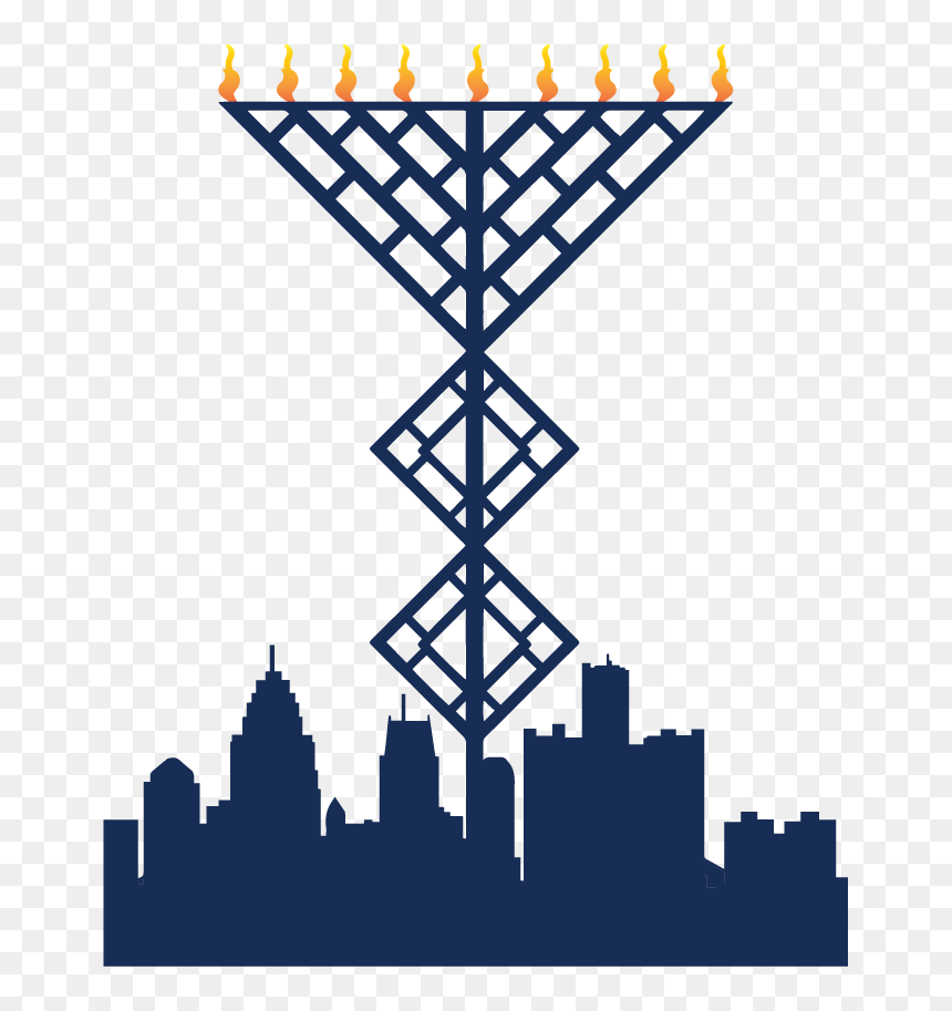 About Us In The - Menorah In The D, HD Png Download - menorah clipart png