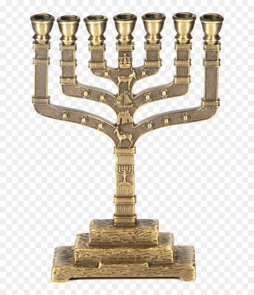 Menorah Clipart Purple - Hebrew Israelite In The Bible, HD Png Download - menorah clipart png