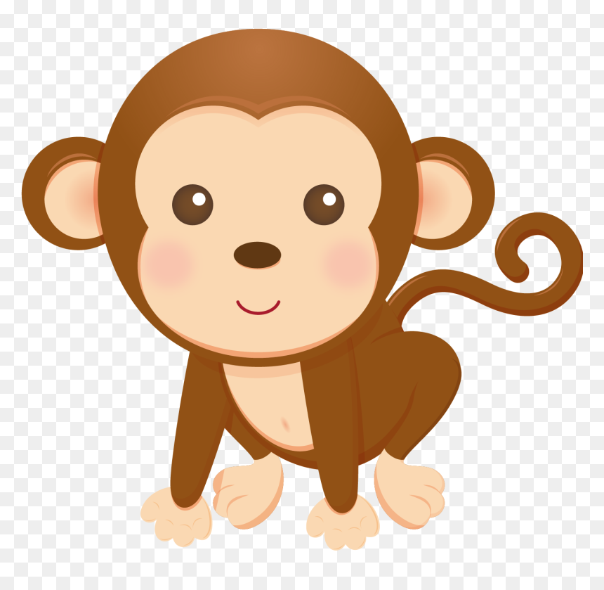 Birthday Animals, Animal Cakes, Fiesta Safari, Tomy, - Monkey Clip Art For Kids, HD Png Download - safari animals png