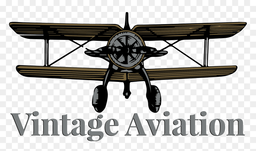 A07055 Vinav Logo Final-rgb - Propeller-driven Aircraft, HD Png Download - vintage airplane png