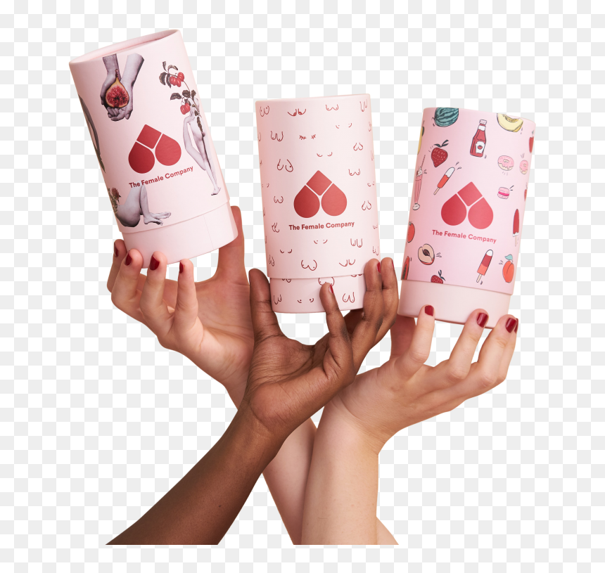 Hands Holding Female Design Boxes, HD Png Download - hand holding something png
