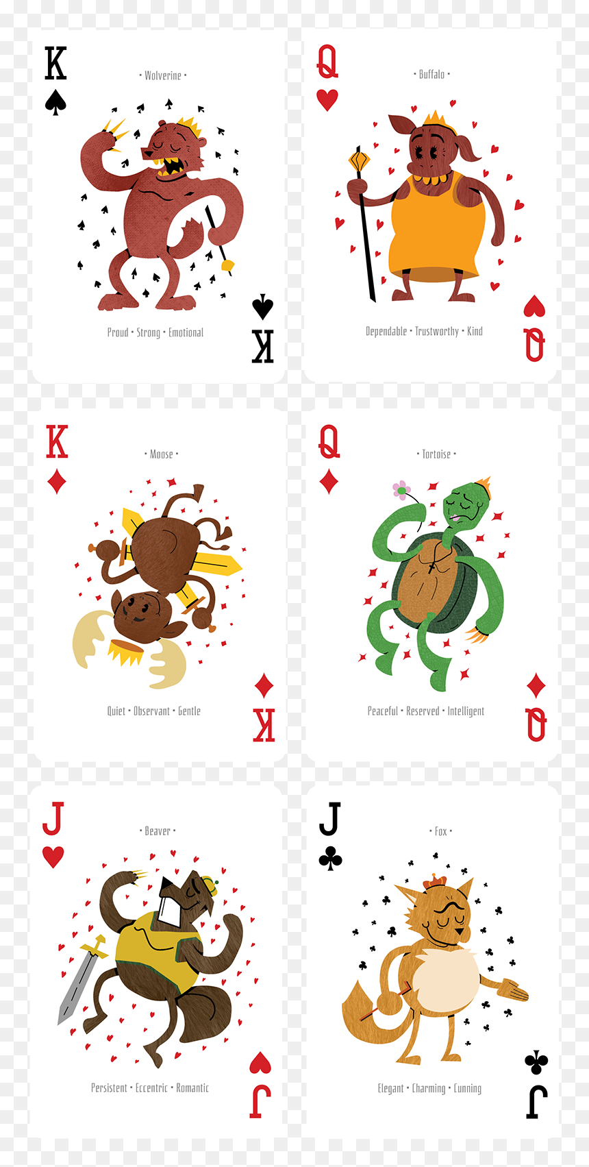 Spirit Animal Deck On - Cartoon, HD Png Download - report card png
