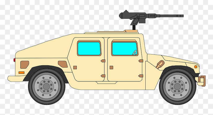 Hummer Clipart - Military Car Clipart, HD Png Download - hummer png