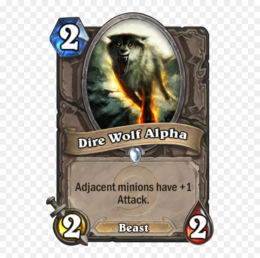 Hearthstone Card, HD Png Download - wolf transparent png