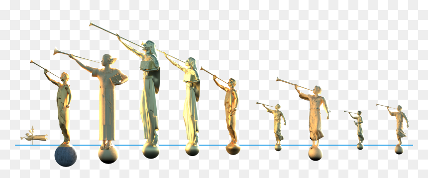 Draper Utah Temple The Church Of Jesus Christ Of Latter-day - Lds Church Moroni Meme, HD Png Download - lds temple png