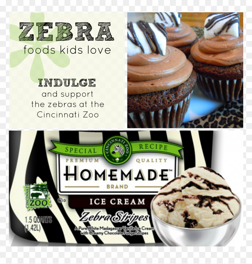 3 Zebra Foods Kids Love Zebra Stripes - Buttercream, HD Png Download - zebra stripes png
