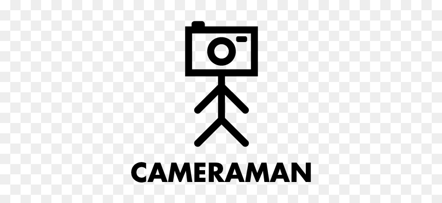 Logo - Graphic Design, HD Png Download - cameraman png