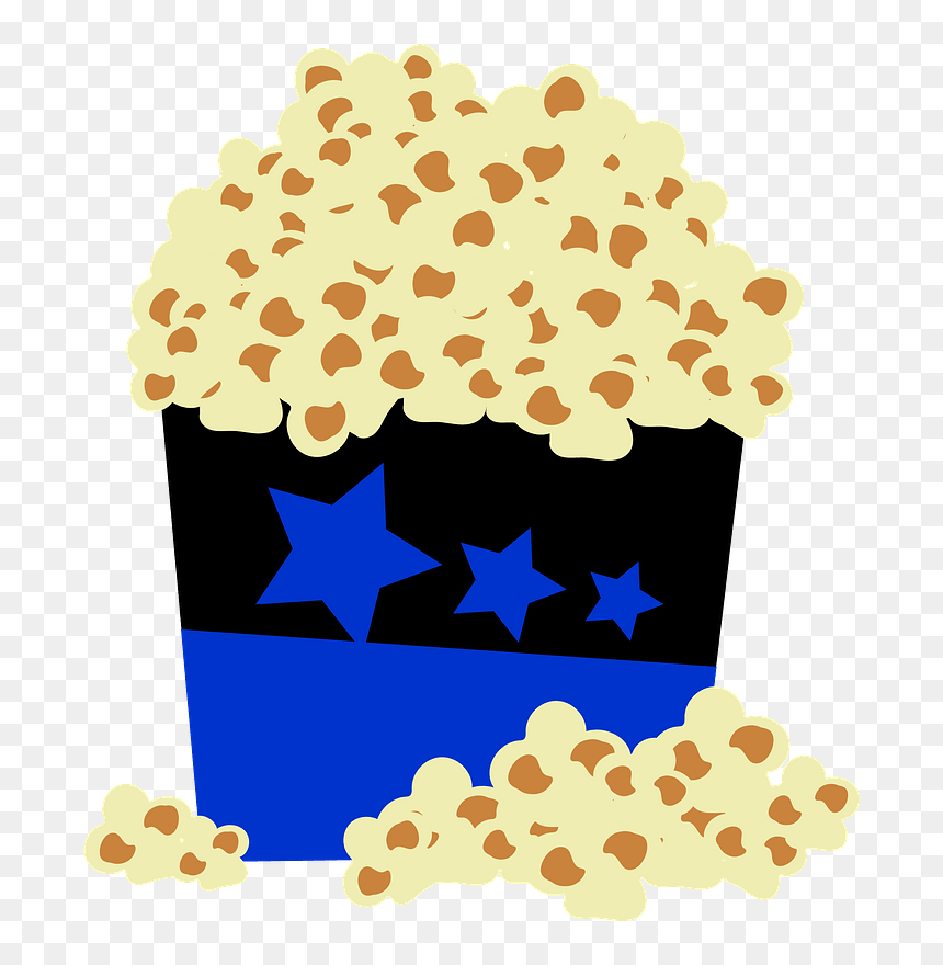 Popcorn Snack Food Clipart, HD Png Download - popcorn transparent png