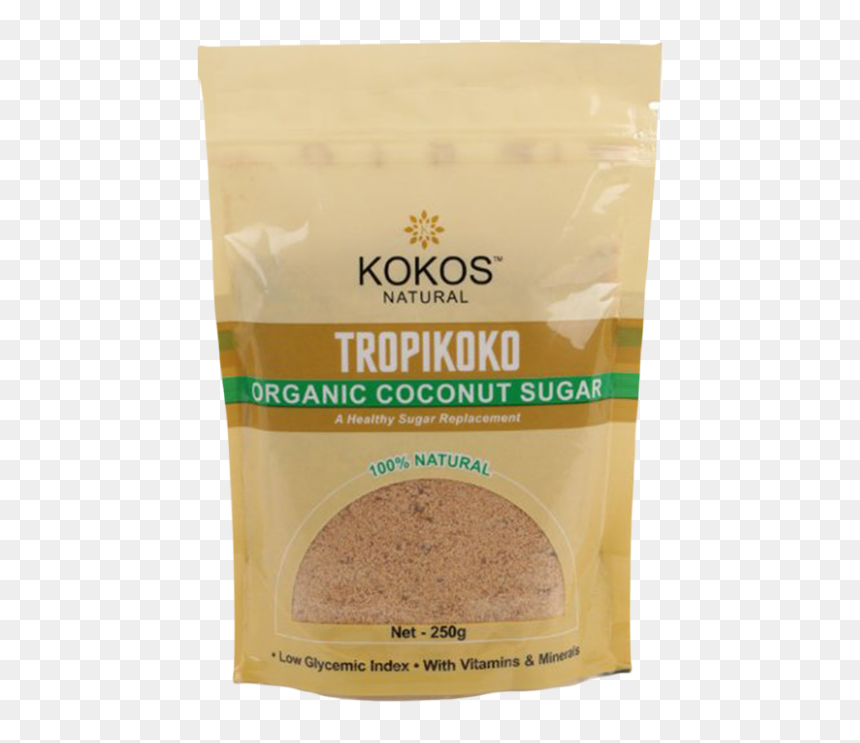 Tropikoko Organic Coconut Sugar 250gms - Brown Rice, HD Png Download - brown rice png