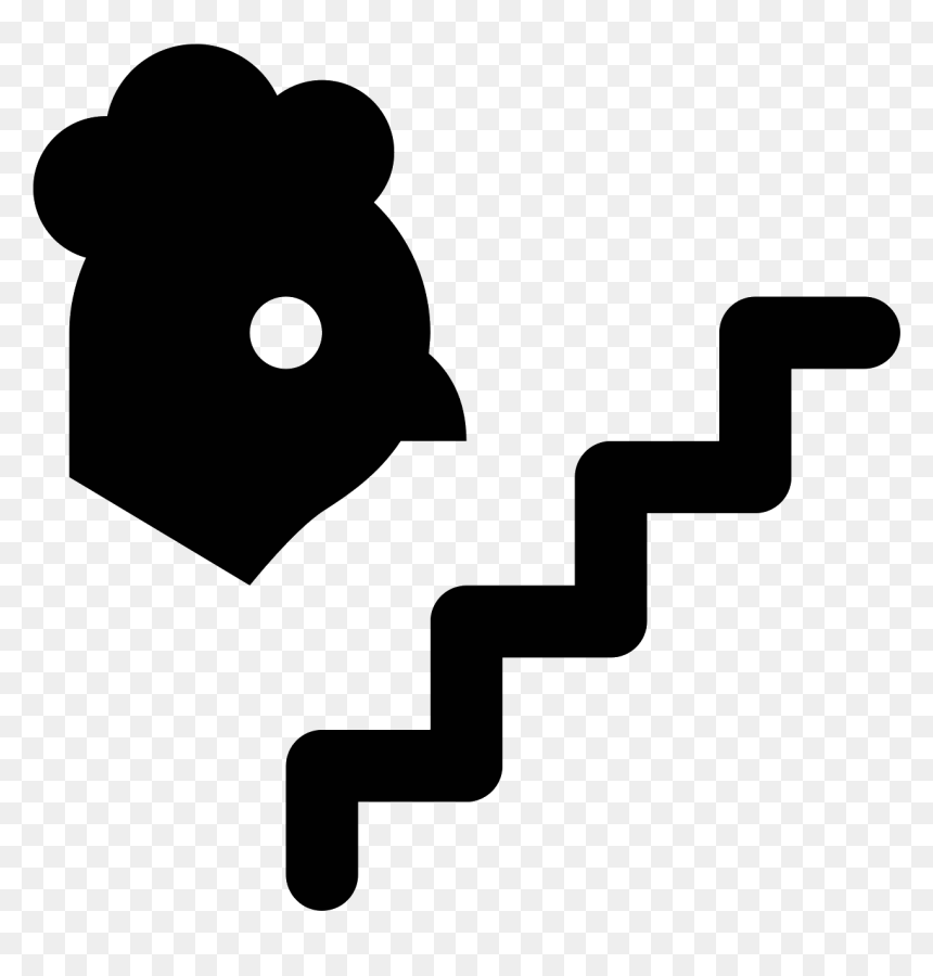 Chicken Ladder Icon - Braille Staircase Sign, HD Png Download - quilt png