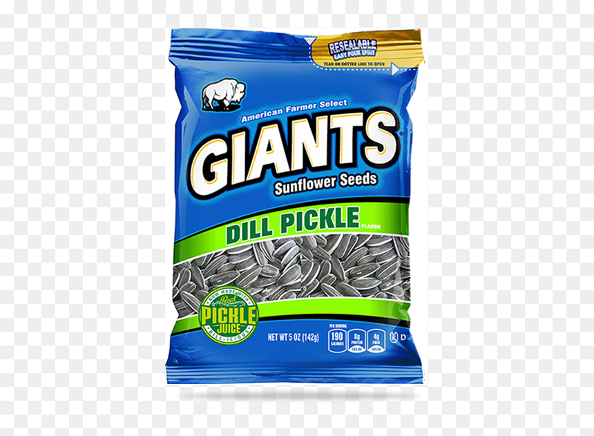 Dill Pickle Flavored Sunflower Seeds - Scialatelli, HD Png Download - dill pickle png