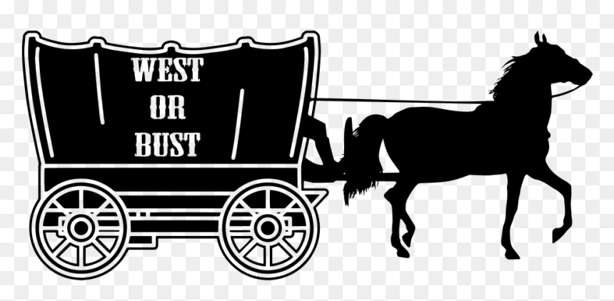 Vector Graphics, HD Png Download - covered wagon png