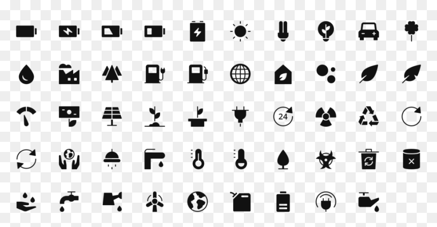 Font Krungthep Free Download, HD Png Download - environment icon png