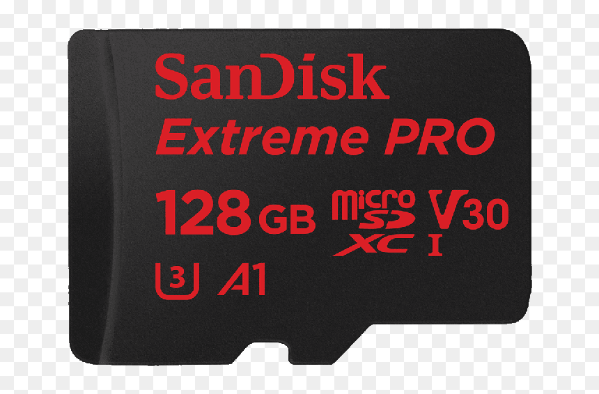 128 Gb Sandisk Ultra Plus Microsdxc Uhs, HD Png Download - extreme png
