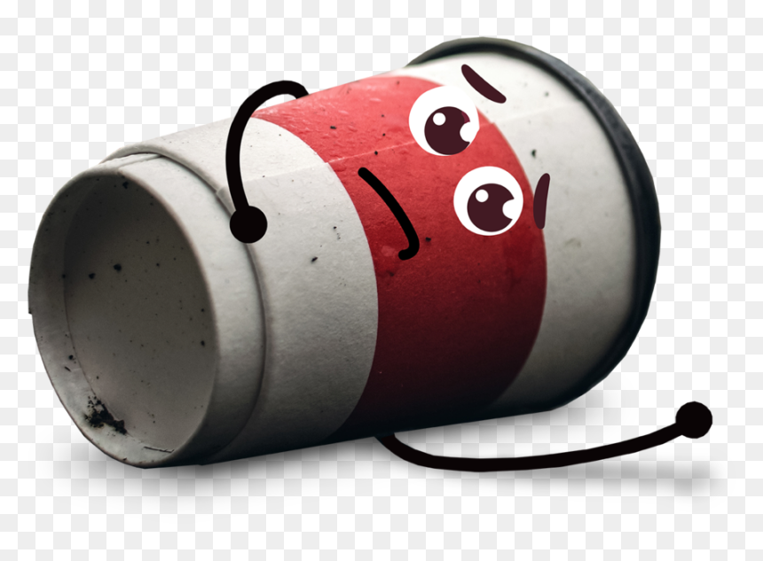 Character Cup V2 Copy - Cartoon, HD Png Download - litter png
