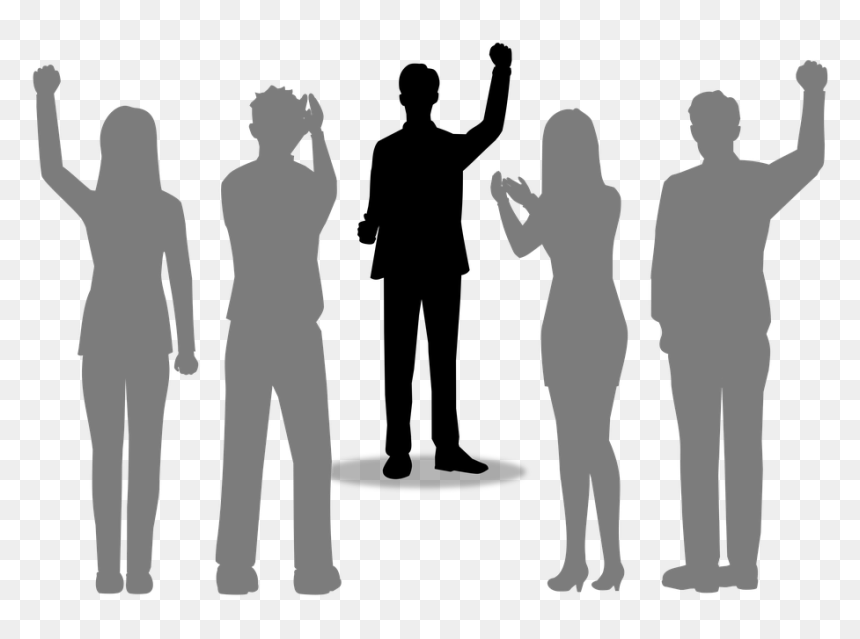 Group Of People Svg, HD Png Download - team building png