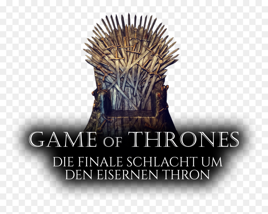Logo Trône De Fer, HD Png Download - game of thrones throne png