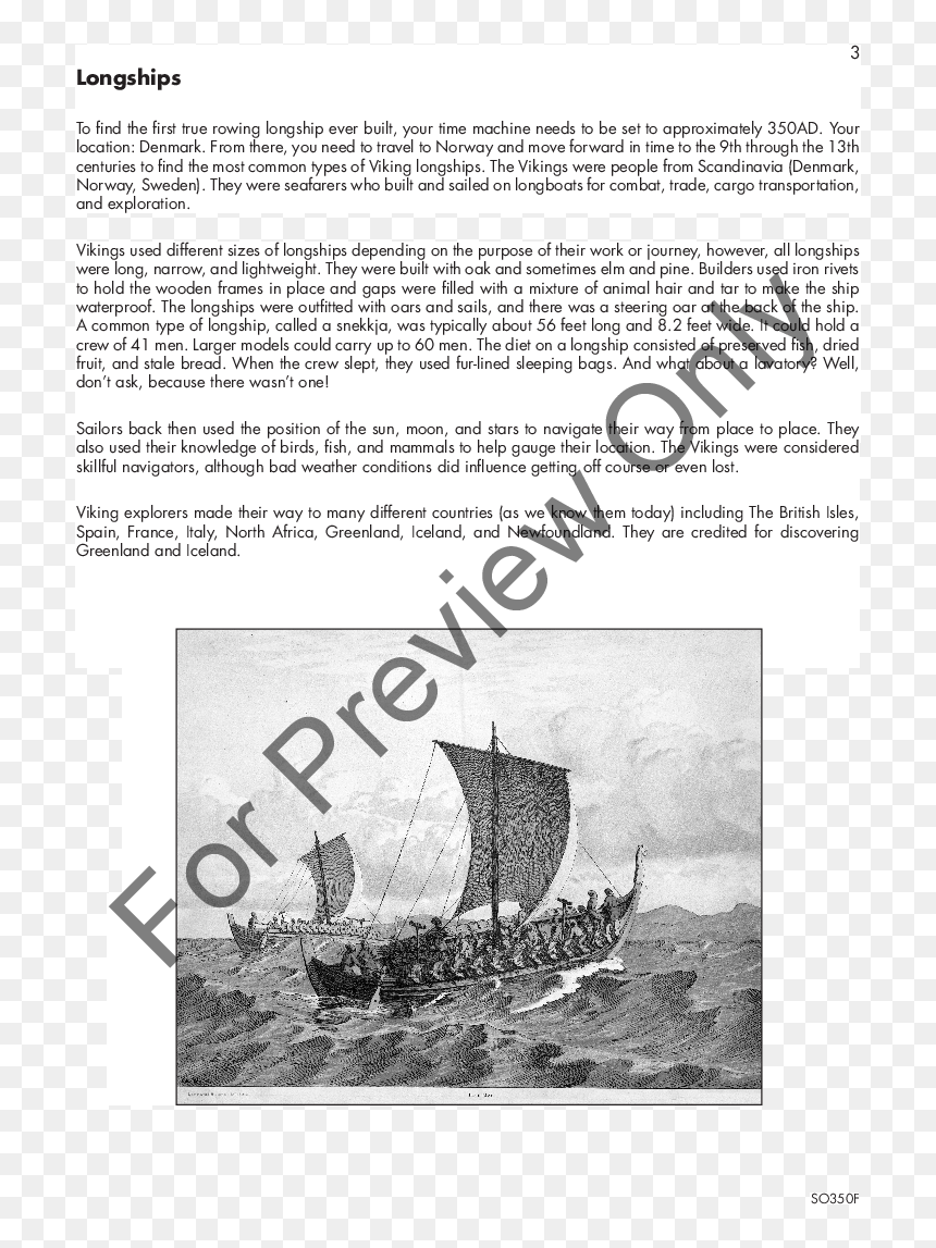 Transparent Viking Ship Png - Sail, Png Download - viking ship png