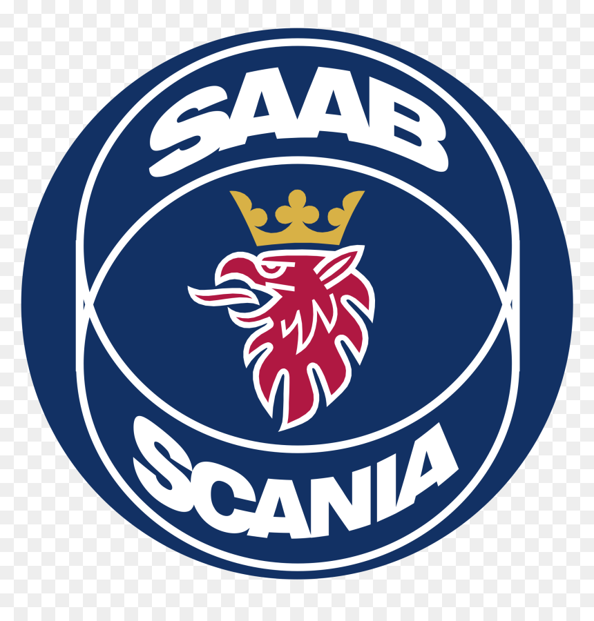 Saab And Scania Logo, HD Png Download - scania logo png