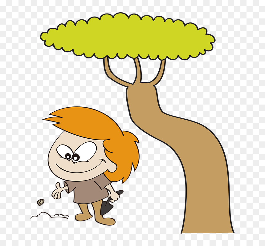 Cartoon, HD Png Download - spring tree png