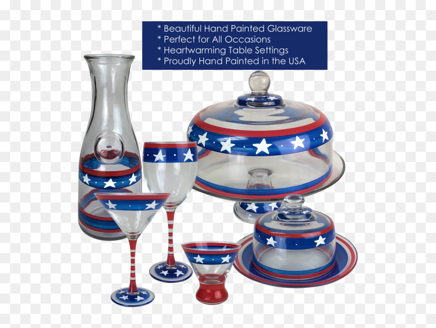 Ceramic, HD Png Download - patriotic stars png