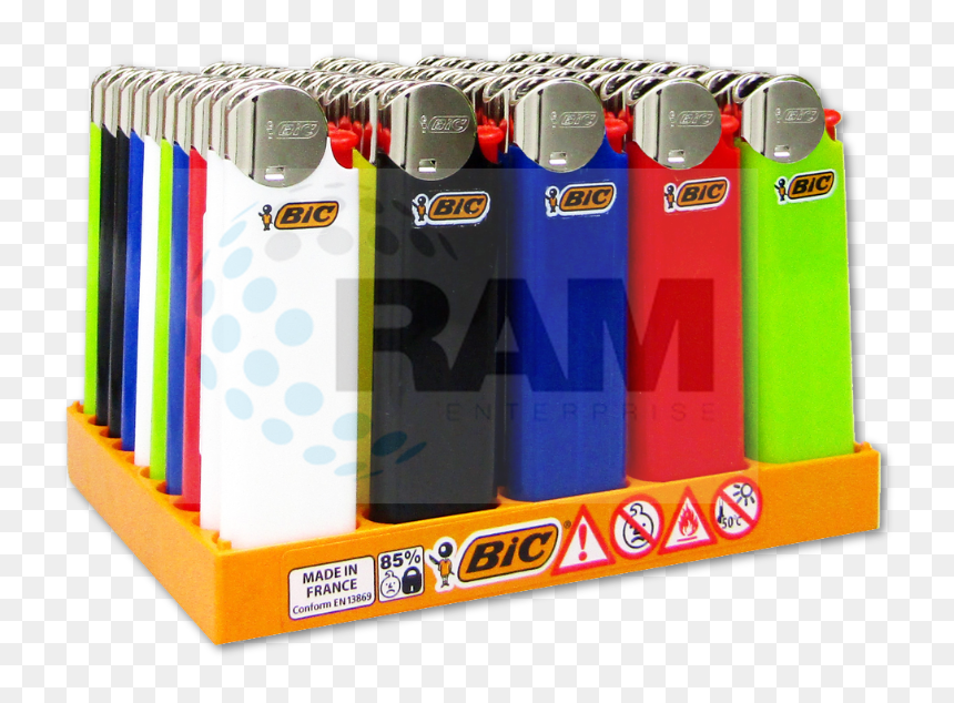 Plastic, HD Png Download - bic lighter png