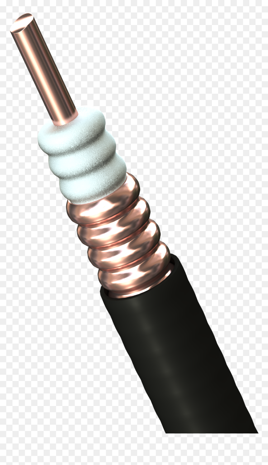 Coaxial Cable, HD Png Download - electric wire png