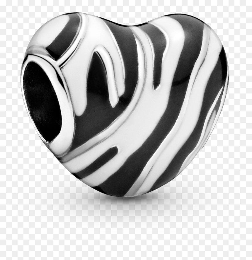 Pandora - Title - Tag - Pandora Zebra Charm, HD Png Download - zebra stripes png