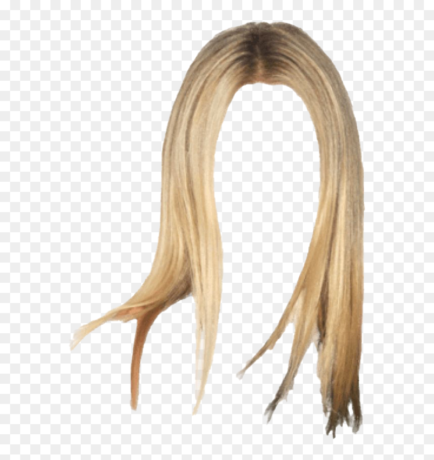 Women Blonde Hair Png Transparent - Girl Blonde Hair Png, Png Download - woman hair png