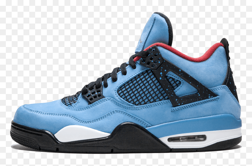 Jordan 4 Cactus Jack, HD Png Download - jordan shoe png