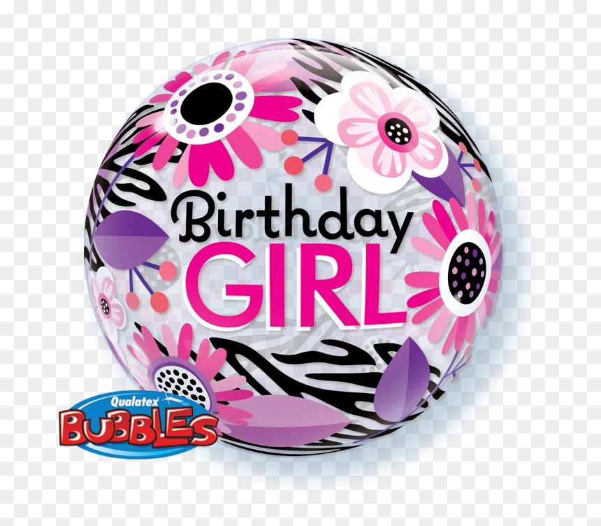 Transparent Zebra Stripes Png - Qualatex Birthday Balloons, Png Download - zebra stripes png