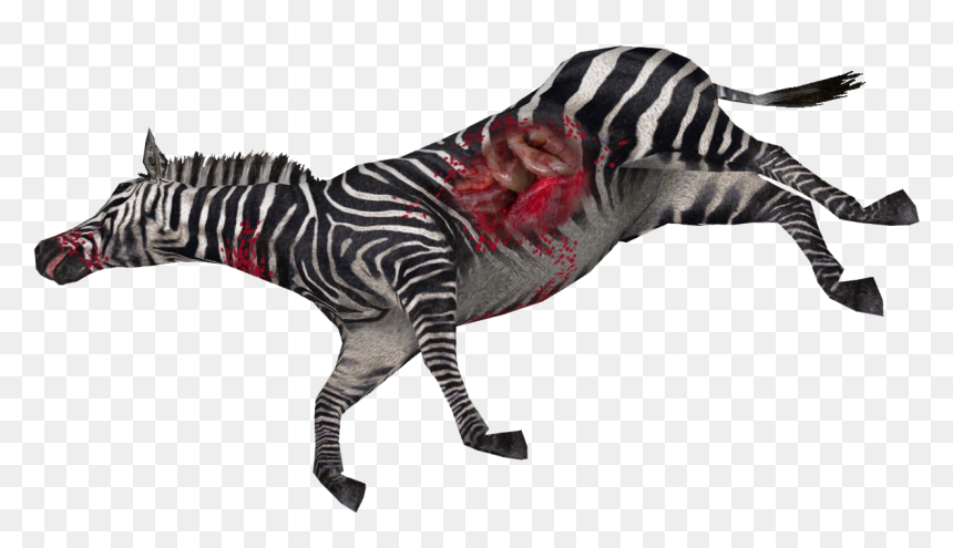 Transparent Zebra Logo Png, Png Download - dead animal png