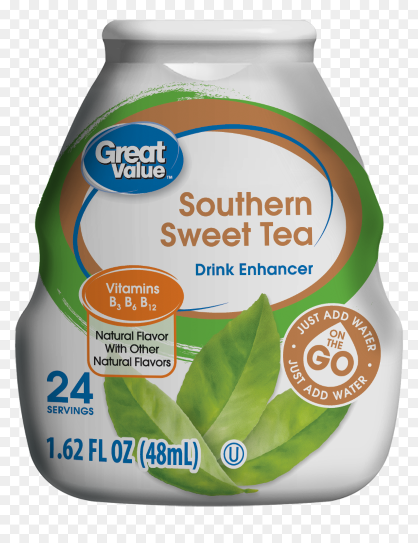 Great Value Drink Mix, Southern Sweet Tea, - Natural Foods, HD Png Download - sweet tea png