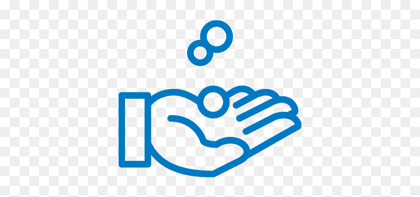 Rx Savings Solutions Ad, HD Png Download - hand .png