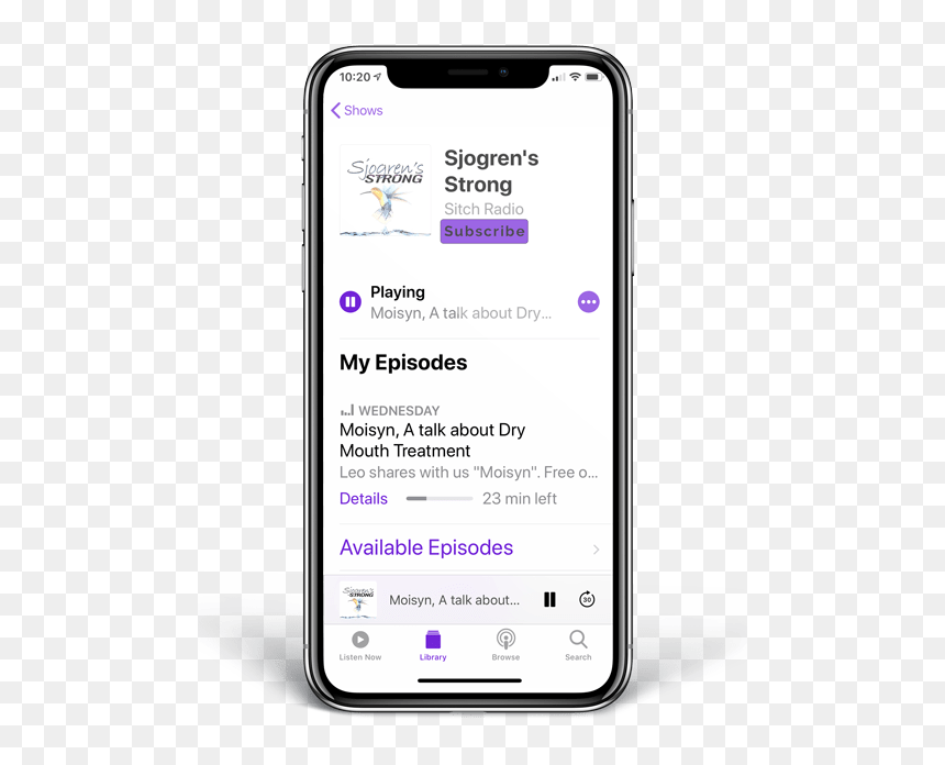 How To Subscribe To A Podcast - Iphone, HD Png Download - purple subscribe png