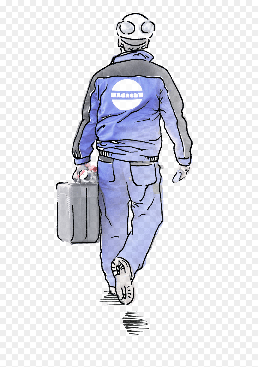 Adash Route Downloader Software - Cartoon, HD Png Download - technician png