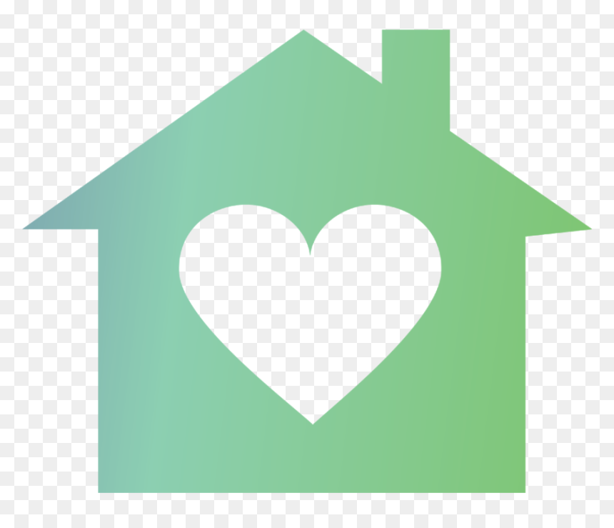 Logo-house - House With Heart Logo, HD Png Download - house png image