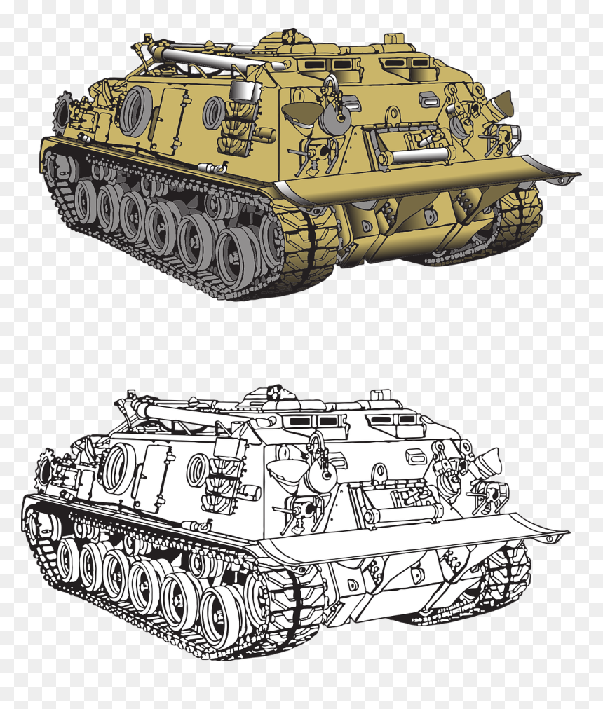 Vector Tank Military Truck - Military Vehicle Vectors, HD Png Download - army tank png