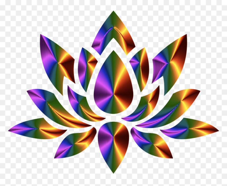 Lotus Flower Icon Png, Transparent Png - lotus flower graphic png