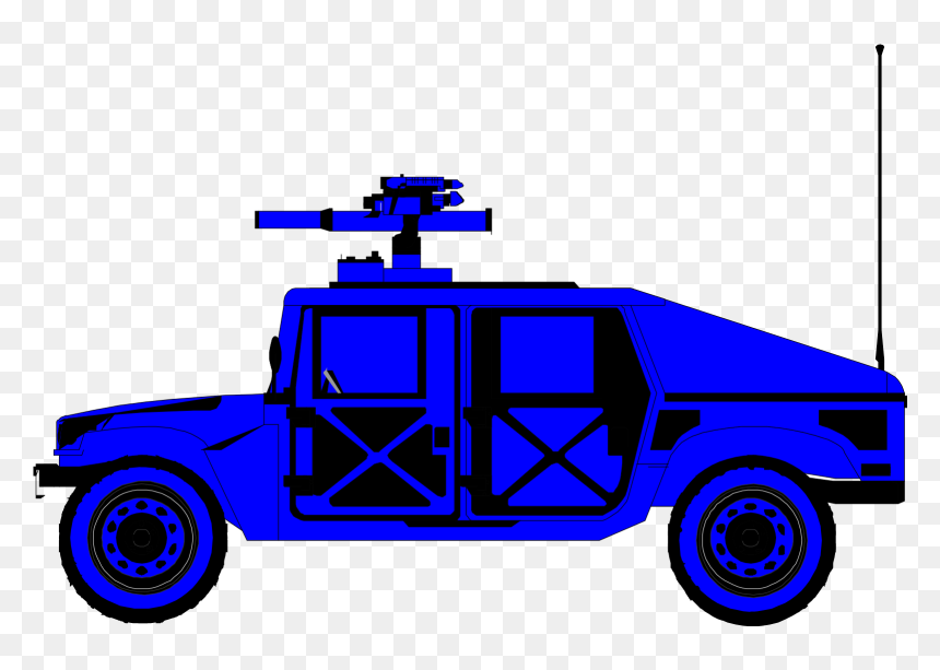 Black Hummer H1 Military, HD Png Download - hummer png