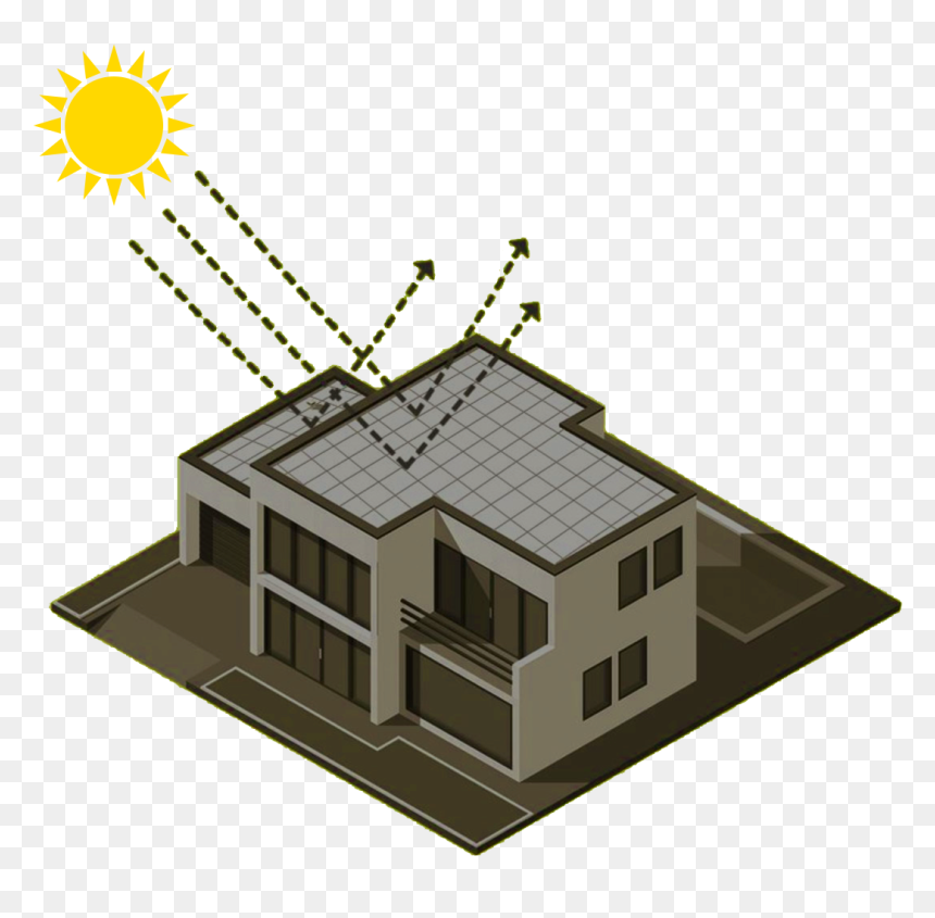 Cool-tile - Isometric Two Story House, HD Png Download - cool effect png